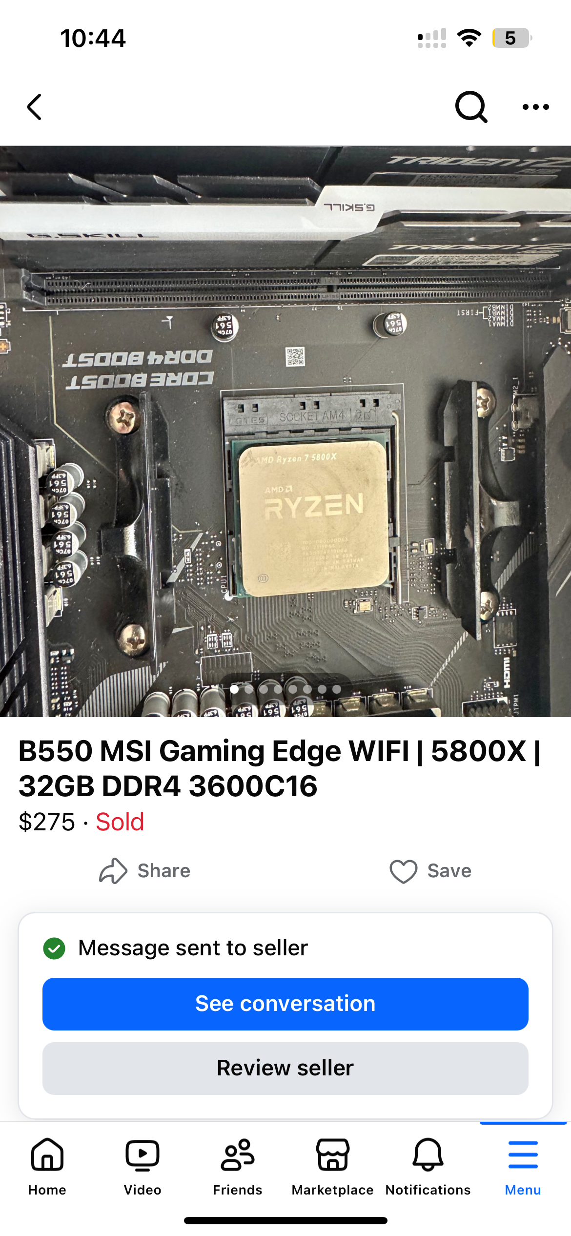 [picture of facebook marketplace sale]