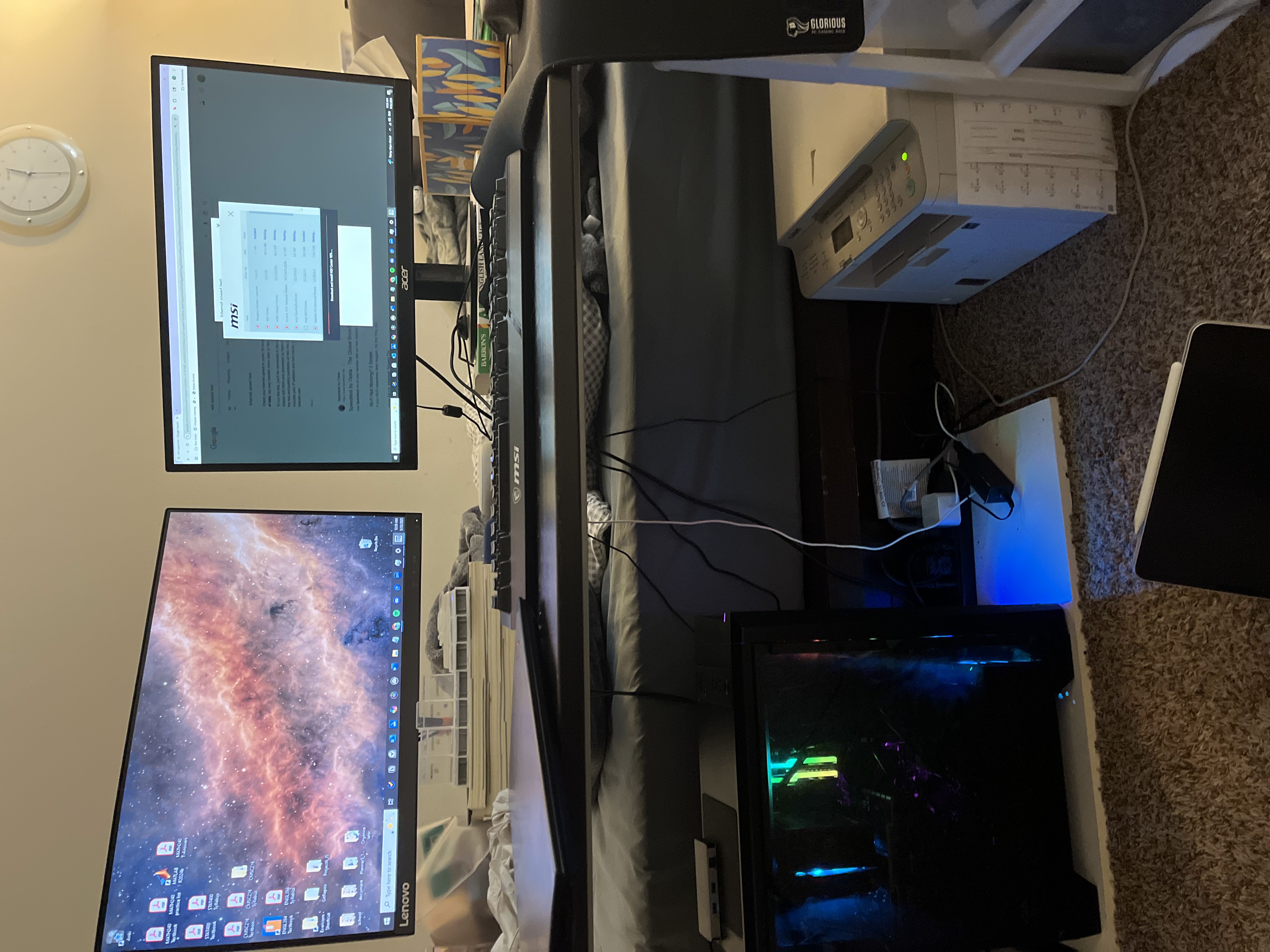 [picture of computer running]